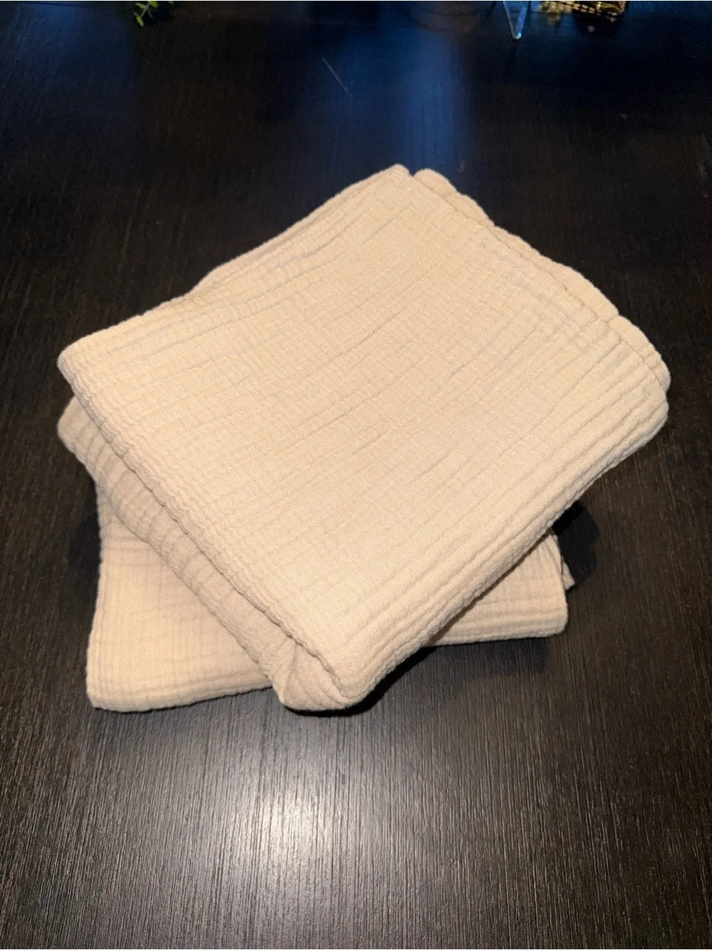 Quince King Size Organic Cotton Channel Stitch Sham Set
